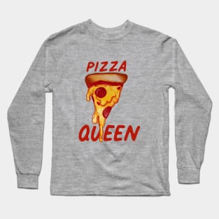 Pizza Queen Long Sleeve T-Shirt